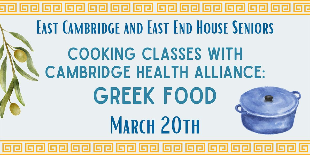 Senior Cooking Class with Cambridge Health Alliance