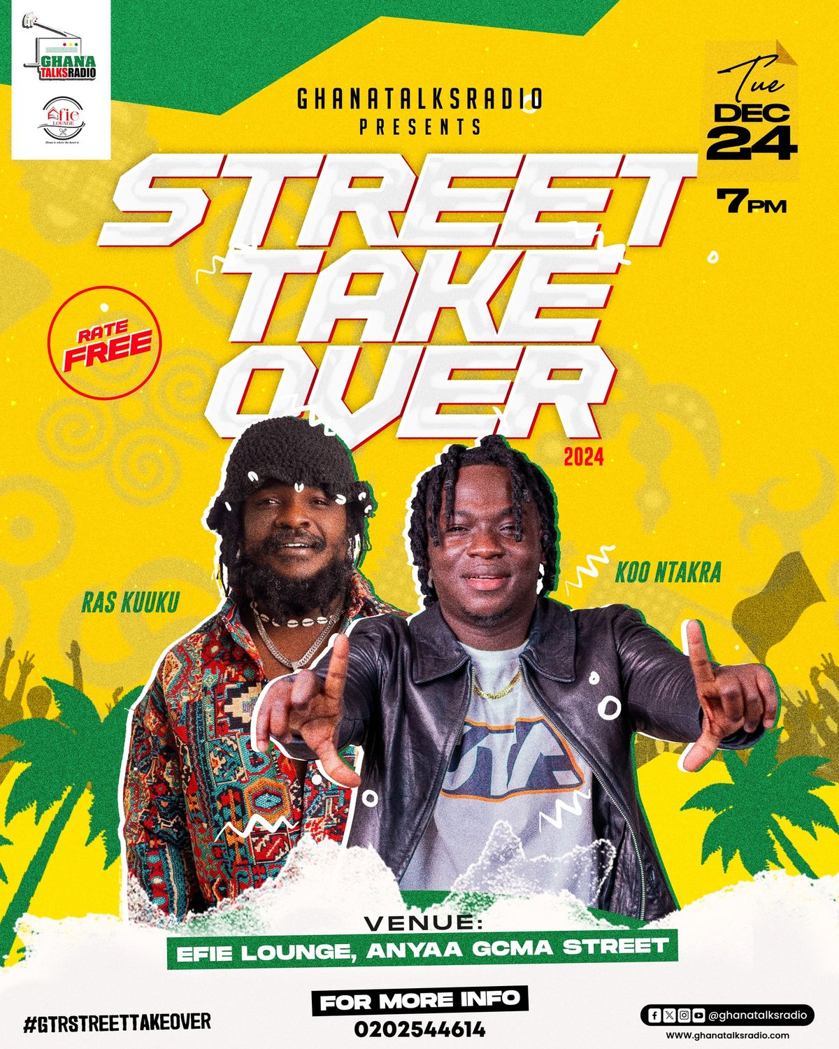 GhanaTalksRadio Street TakeOver Concert 2024