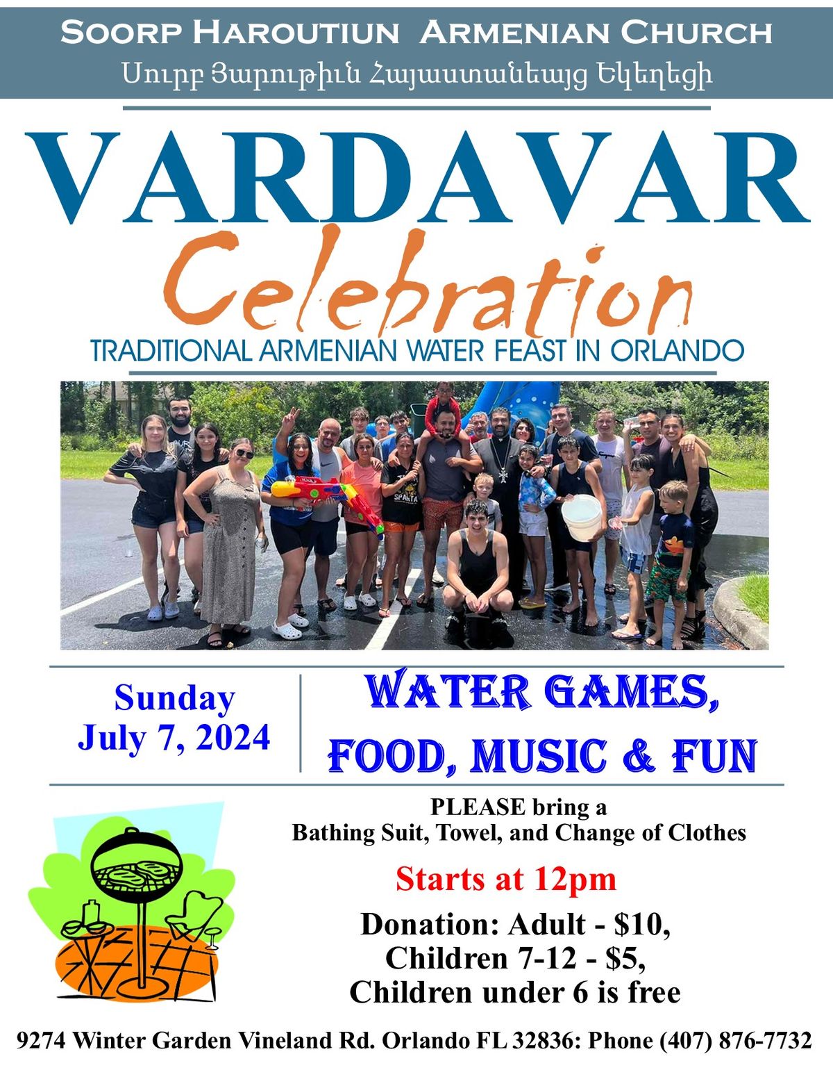 Vardavar Celebration-After the Divine Liturgy