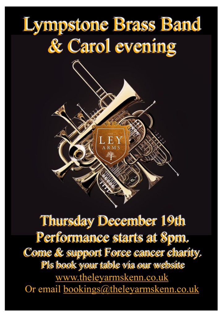 Lympstone Brass Band & Carols Evening