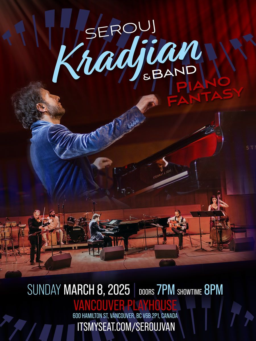 Serouj Kradjian & Band in Vancouver!