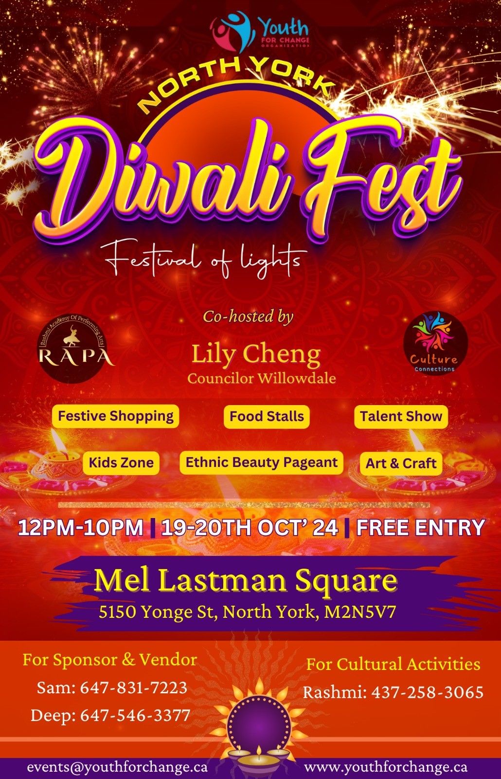 North York Diwali Fest - Festival Of Lights