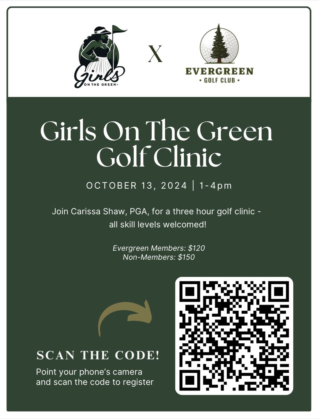 Girls on the Green Golf Clinic