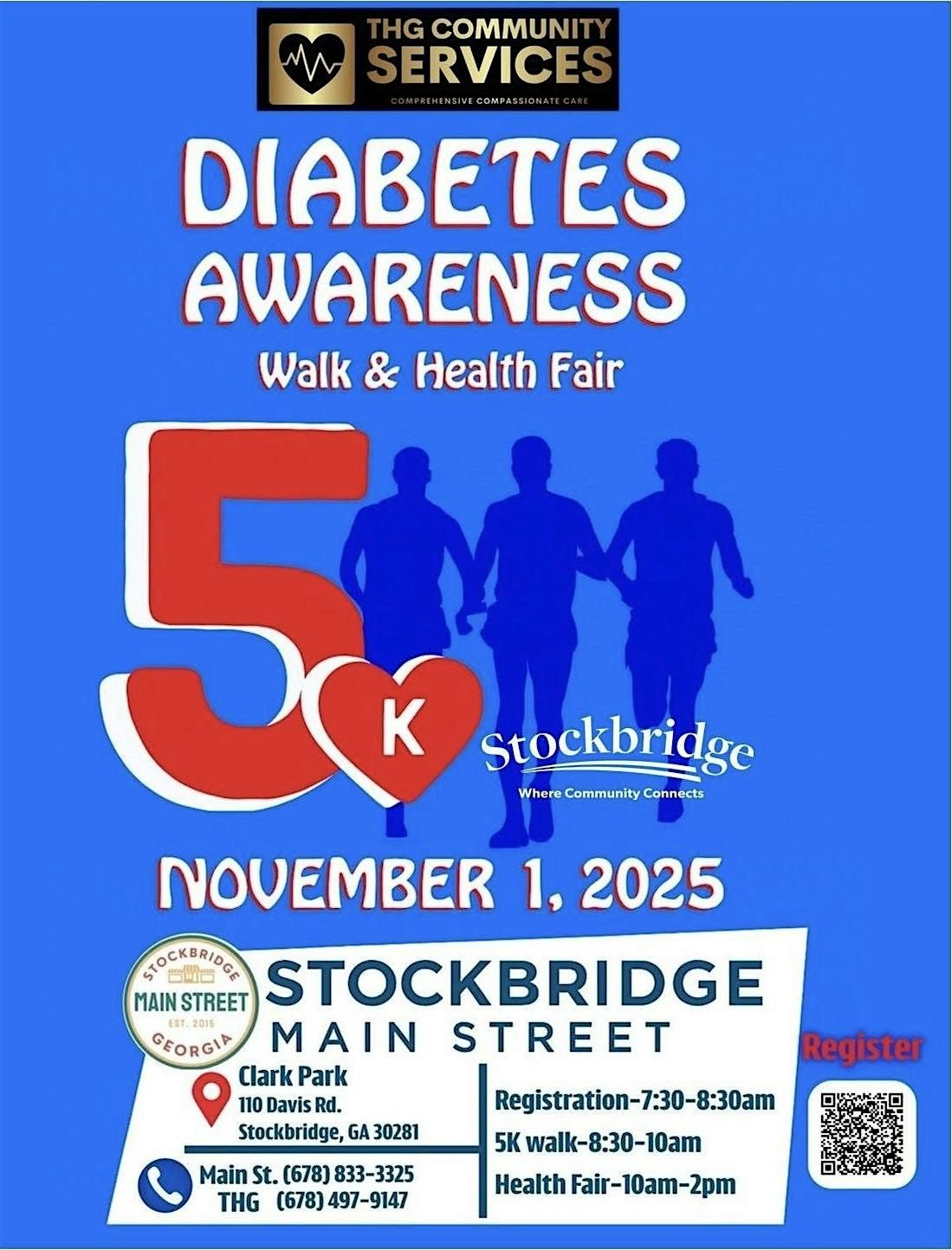 Kettering\/Kysin Team  partners with THG-Diabetes Awareness 5K & Health Fair