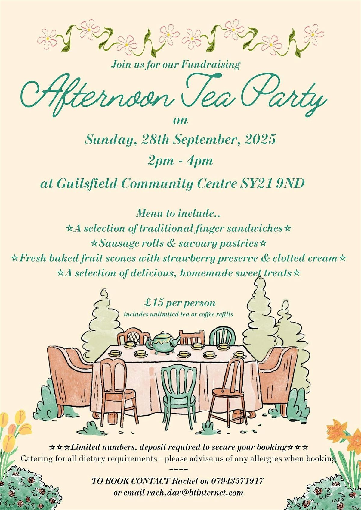 Fundraising Afternoon Tea