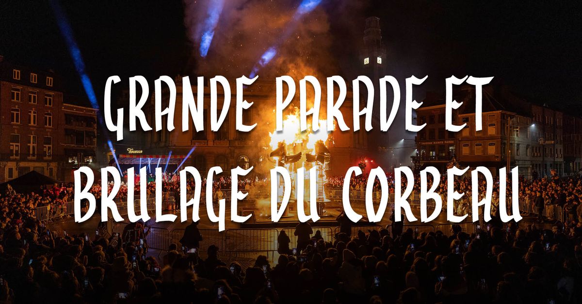 Grande Parade du Carnaval et Brulage du Corbeau 