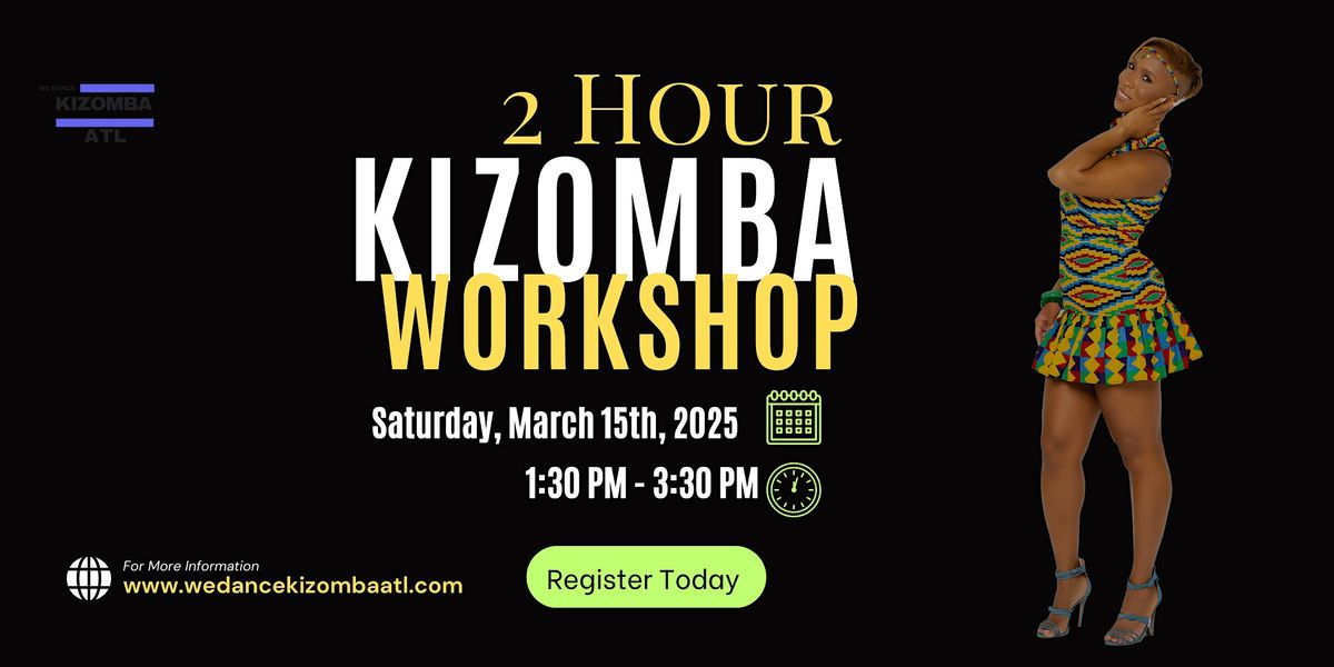 2-Hour Kizomba Dance Workshop - All Levels Welcome!