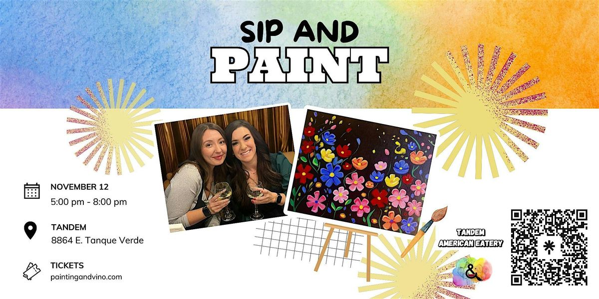 Wild Bloom Paint and Sip + Wine Specials
