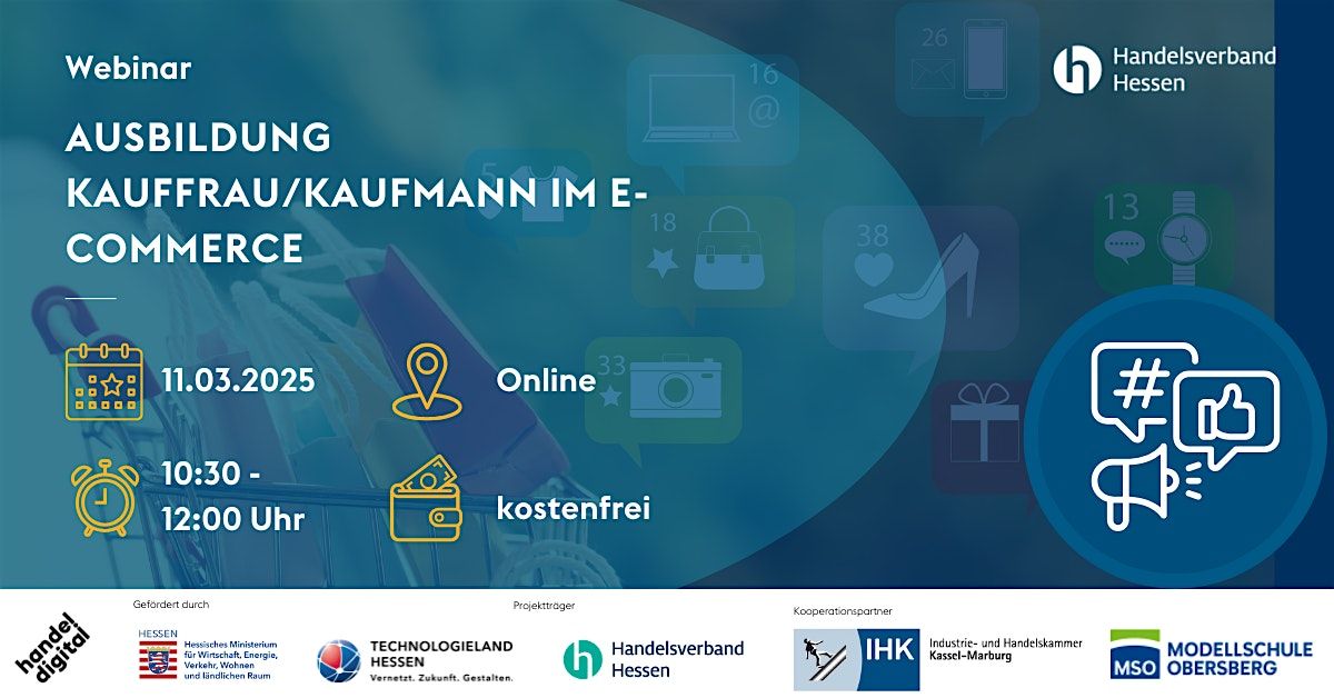 Ausbildung Kauffrau\/Kaufmann im E-Commerce