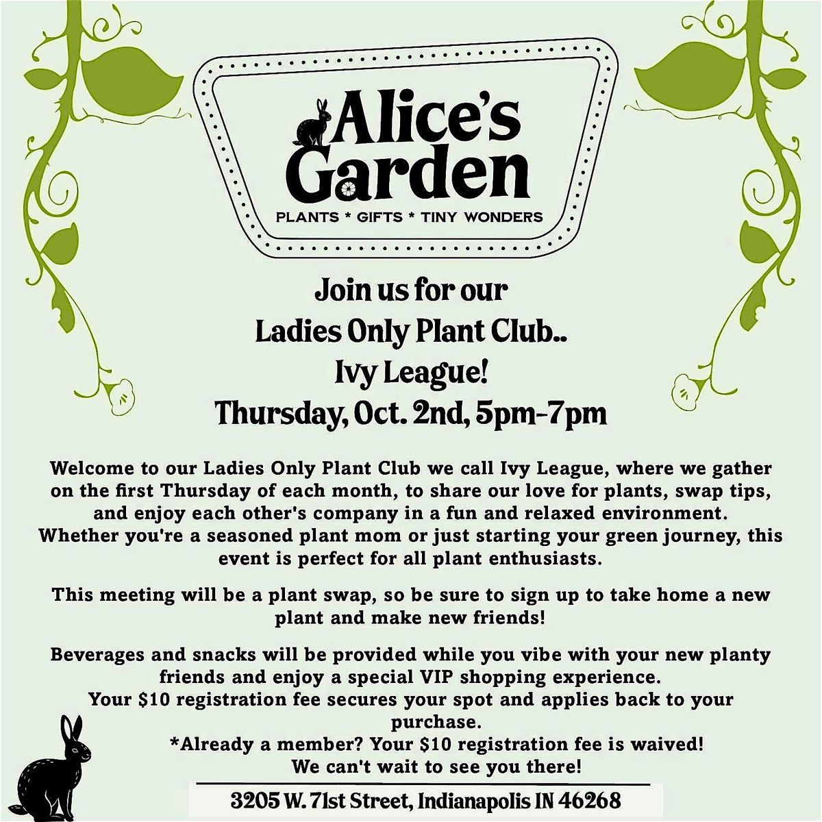 Ladies Only Plant Club