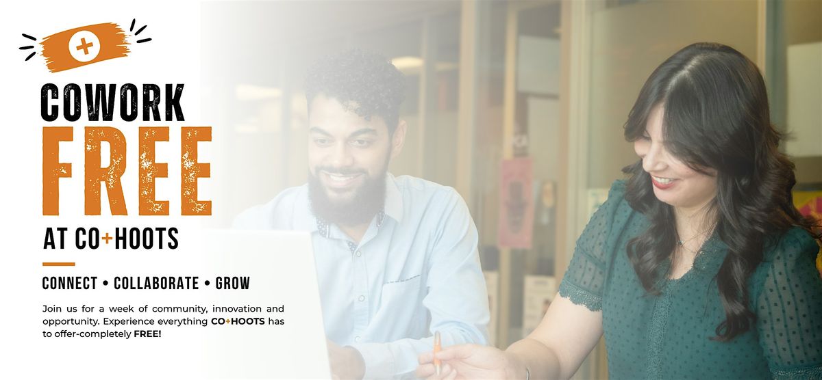 Cowork Free at CO+HOOTS Phoenix + Win Free Membership