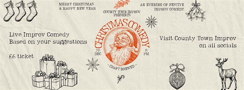 Christmas Comedy - A Festive Improv Evening with County Town Improv