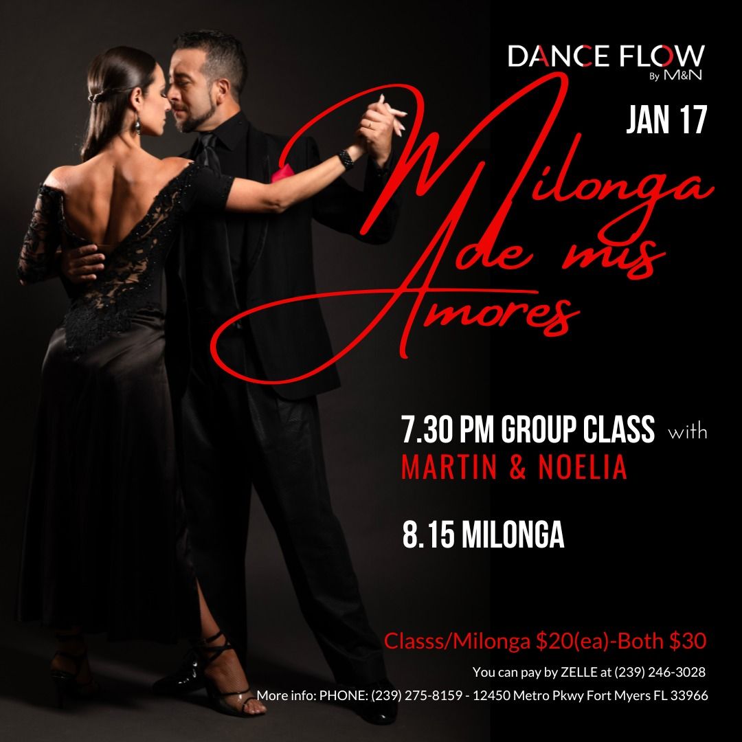 Milonga de mis Amores - Friday January 17th