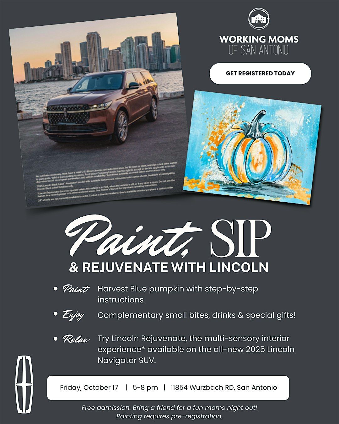 Paint, Sip, & Rejuvenate with Lincoln