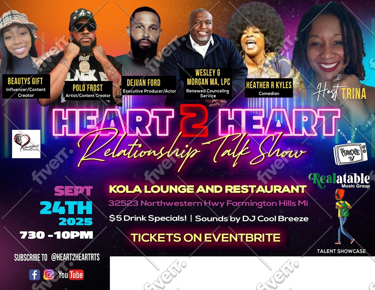 HEART 2 HEART RELATIONSHIP TALK SHOW