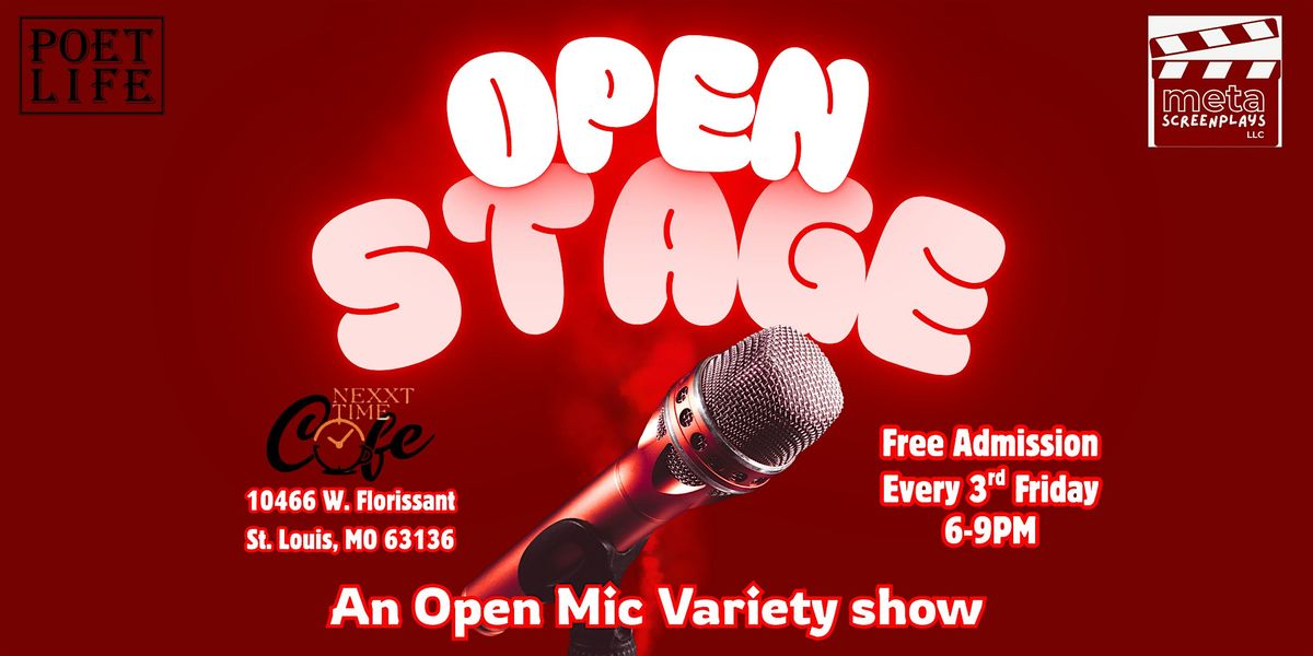 Open Stage: An Open Mic Variety Show
