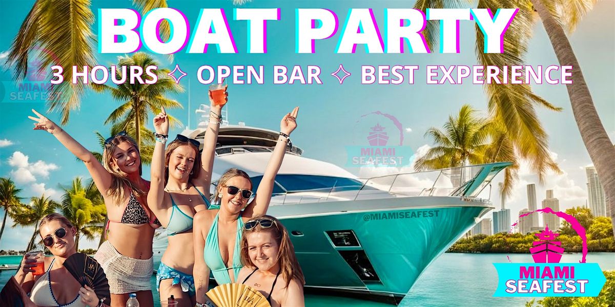 #1 Sunset Party Boat - Miami, FL