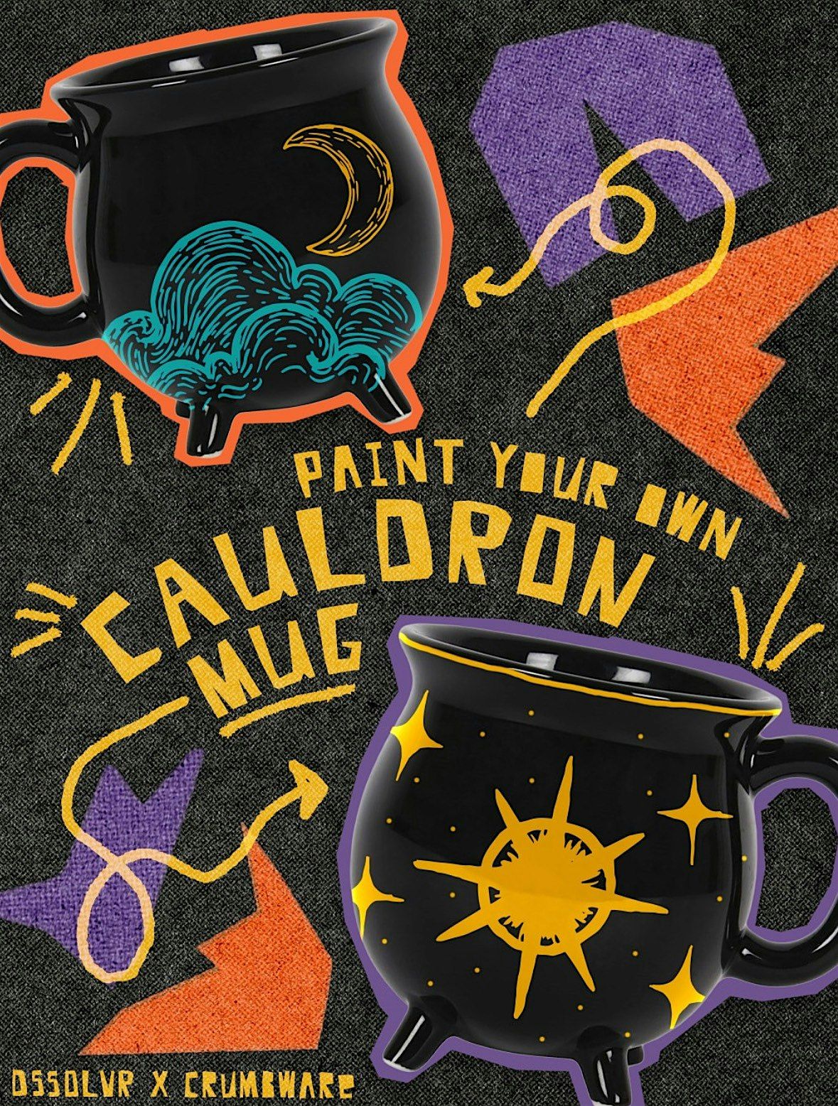 Paint your Own Cauldron Mug