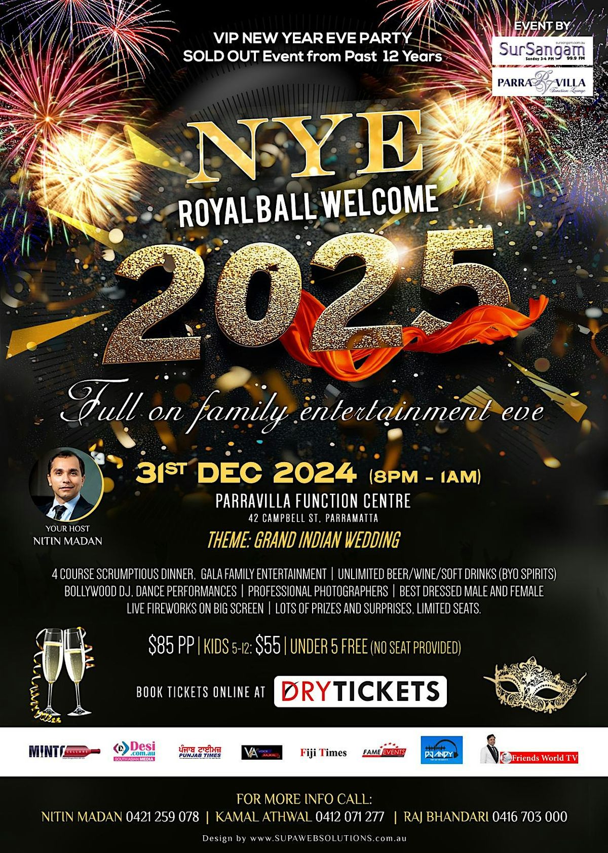 NEW YEAR EVE ROYAL BALL WELCOME 2025