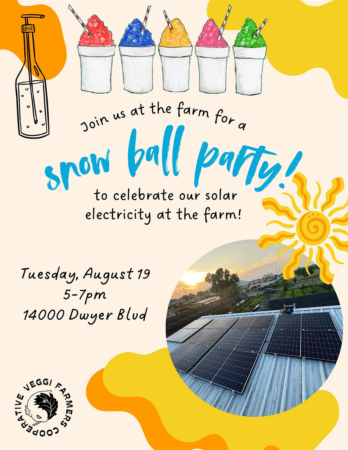 Farm Snow Ball Party