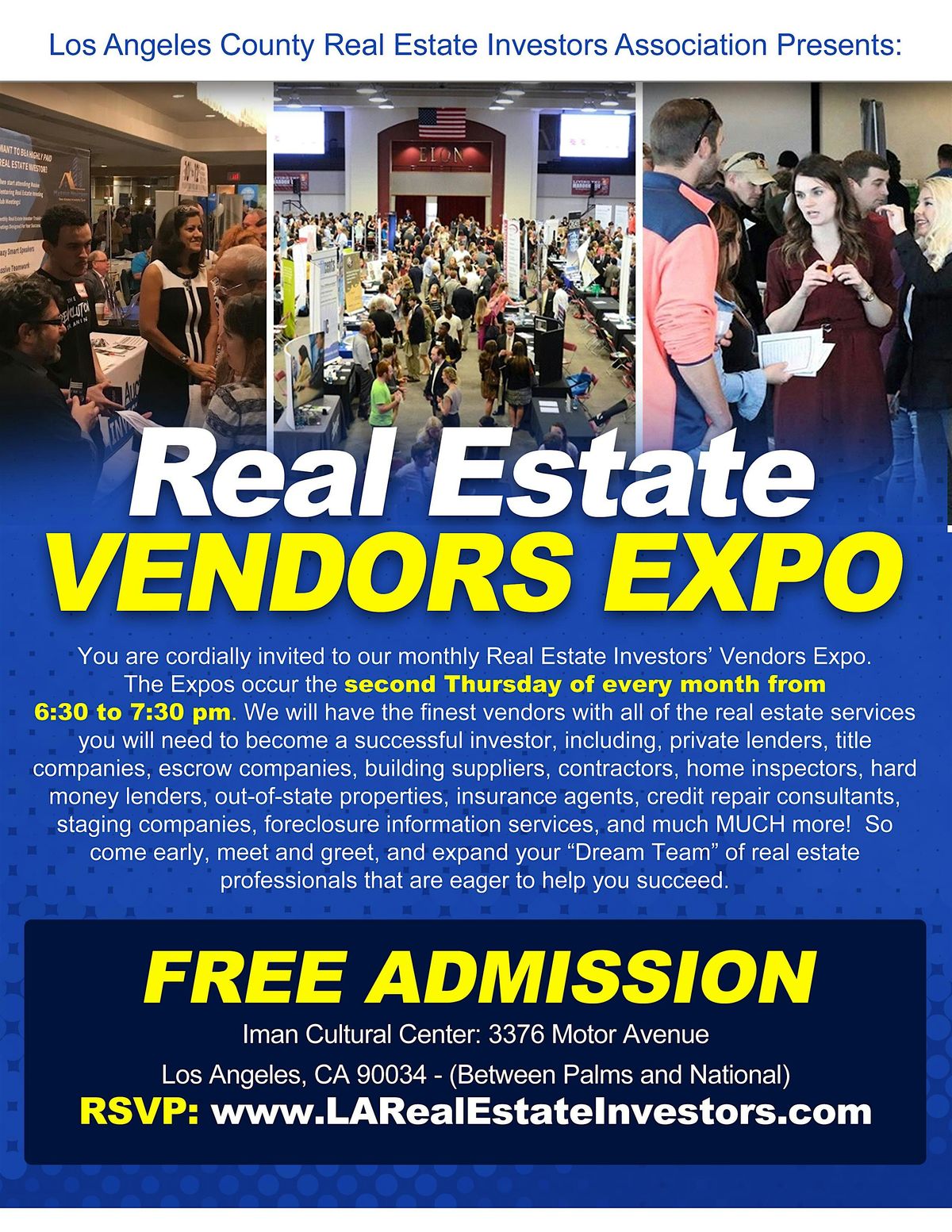 Real Estate Vendors Expo Returns October 9th!!!!