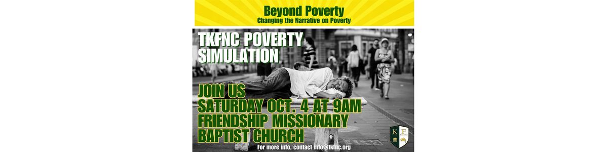 The Kaizen Foundation of NC Inaugural Poverty Simulation