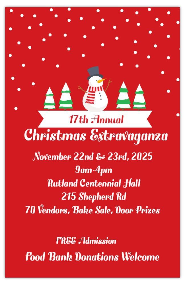 17th Annual Christmas Extravaganza