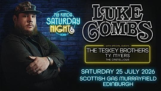 Luke Combs Concert Trip - Aberdeen To Edinburgh Murrayfield (Return Travel)