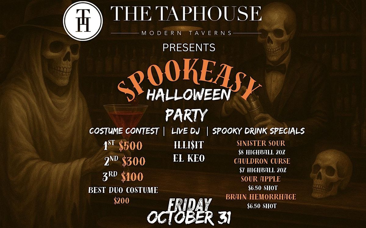 Taphouse Coquitlam Presents: Spookeasy Hallowe'en Party