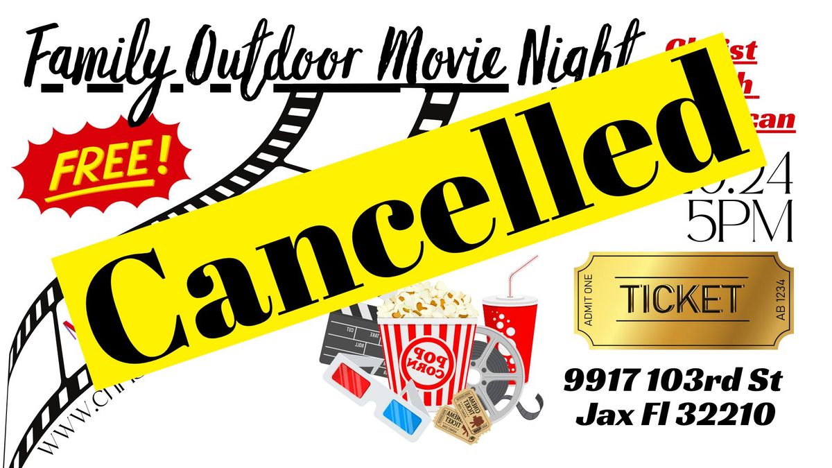 Family Outdoor Movie Night at CCJAX