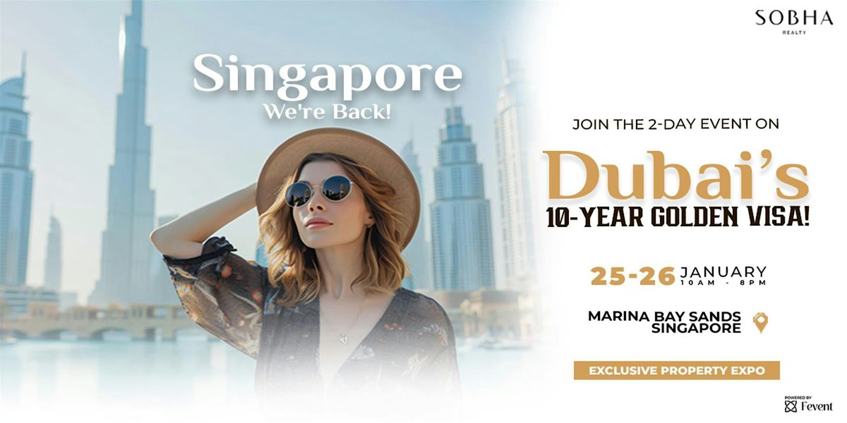 Dubai Property Expo in Singapore