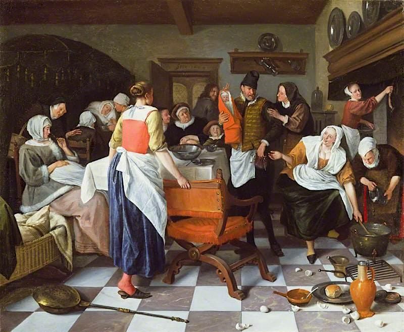 17th Century Dutch Genre Paintings