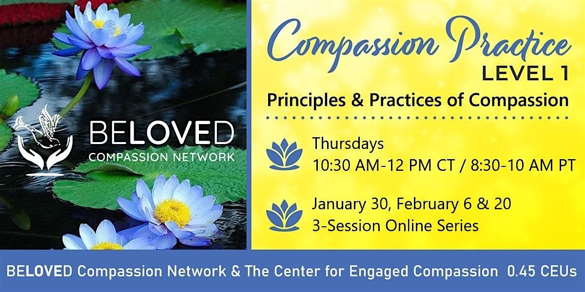 Compassion Practice Level 1: Principles & Practices of Compassion