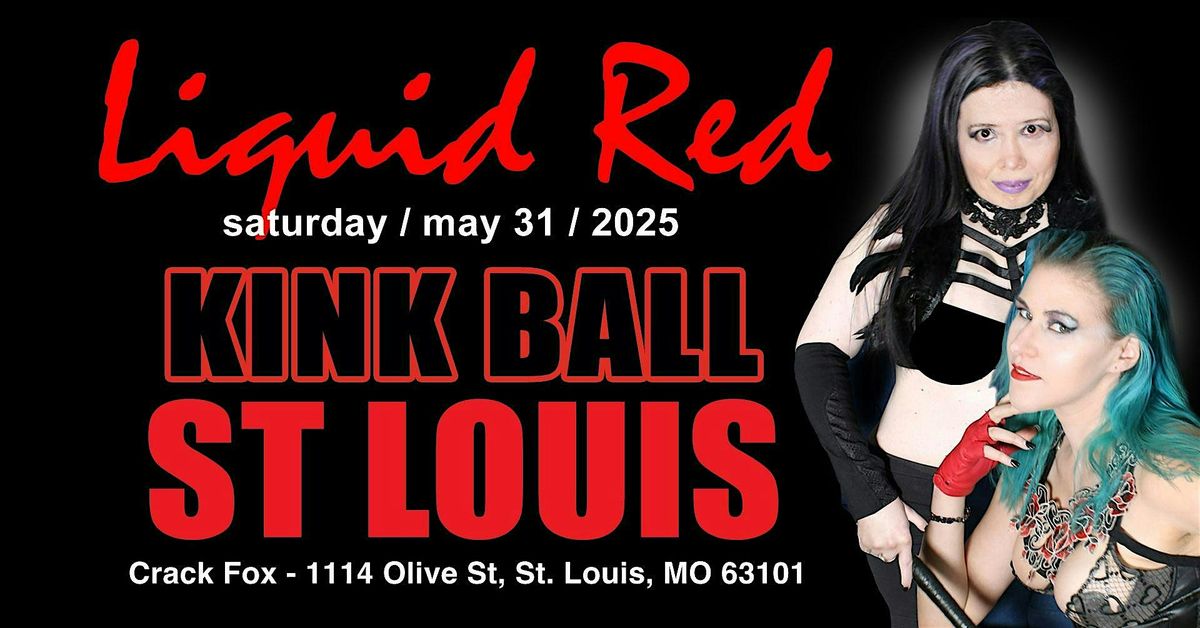 Liquid Red Kink Ball St Louis