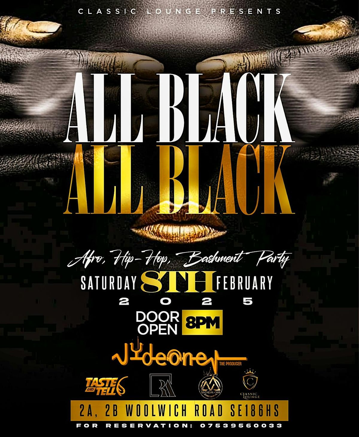 All black party !