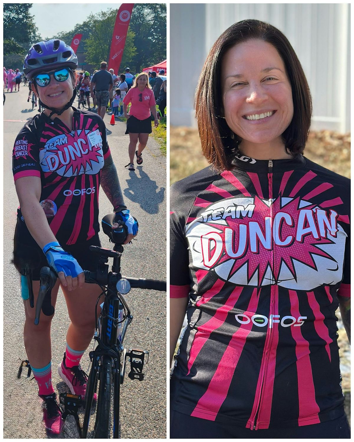 Cycle With Me, Amanda of Team Duncan & Support the PMC!