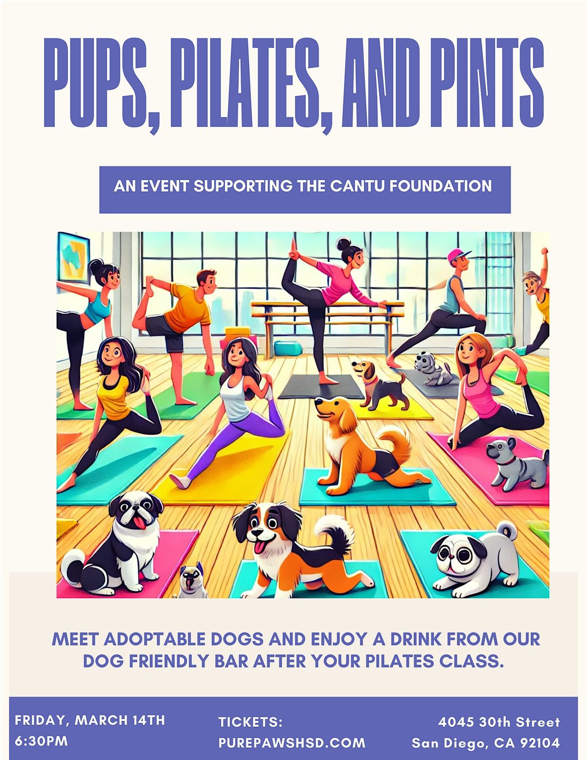 Pups, Pilates, and Pints