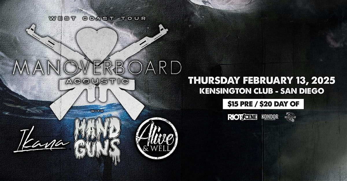 Man Overboard plus guests in San Diego