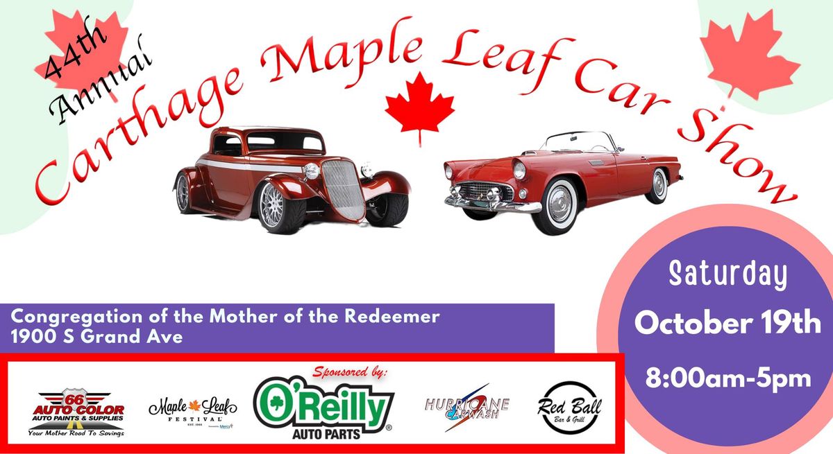 Maple Leaf Festival\u00ae - Car Show