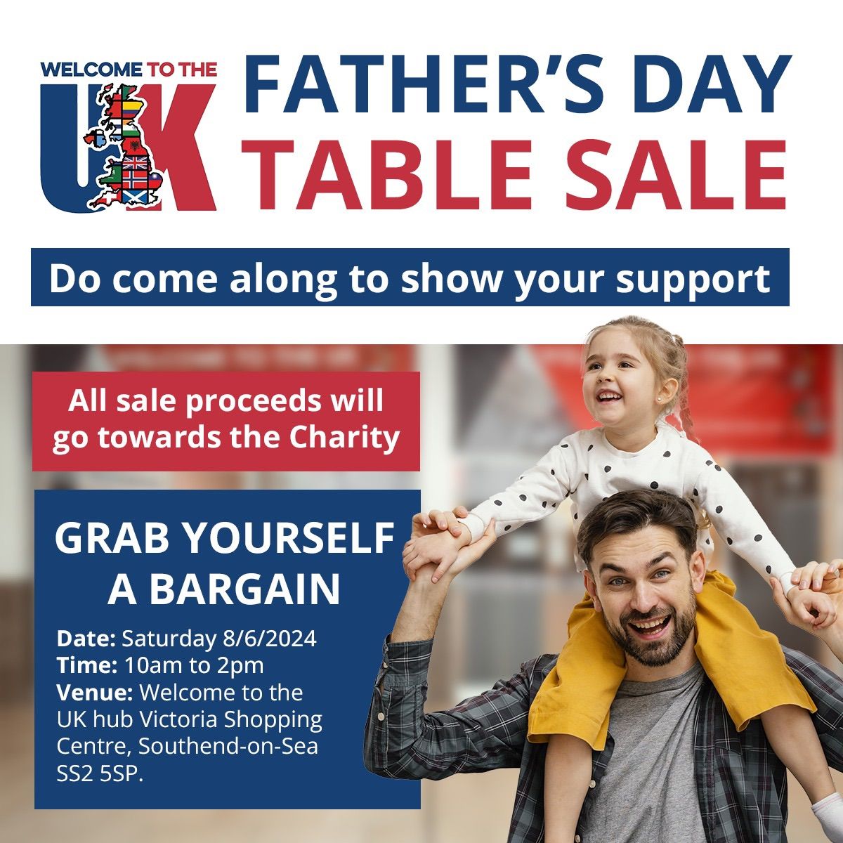 Fathers Day Table Sale