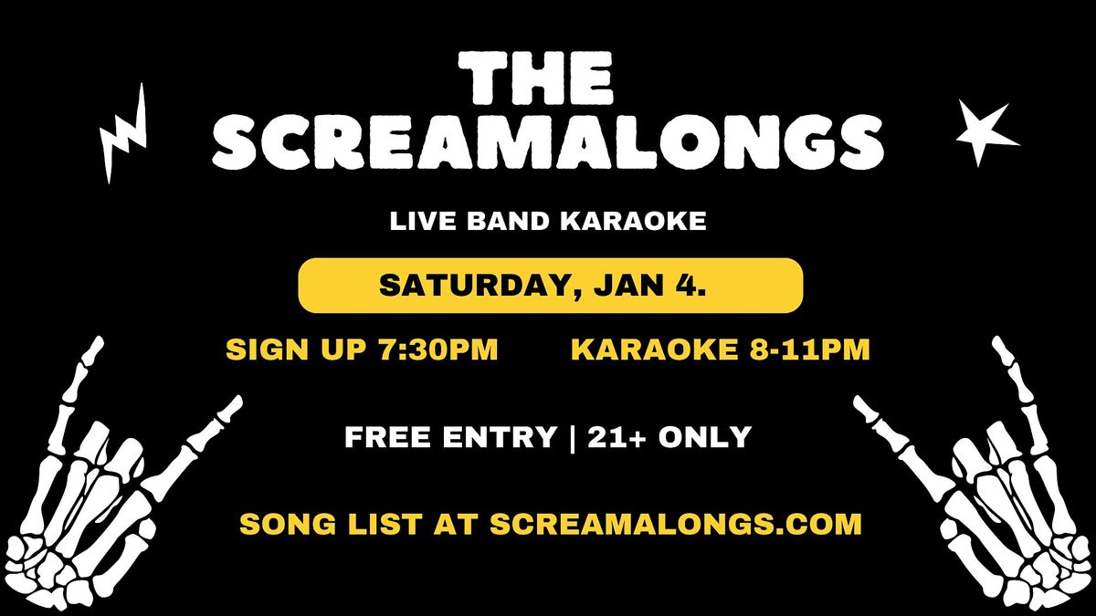 Screamalongs Live Band Karaoke