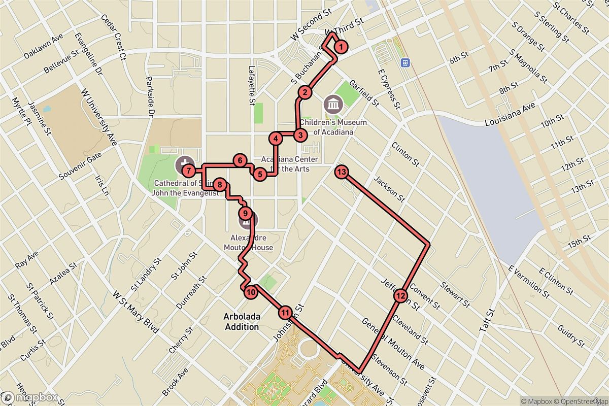 Lafayette Audio Tour: Echoes and Eaves of Arbolada\u2019s Past