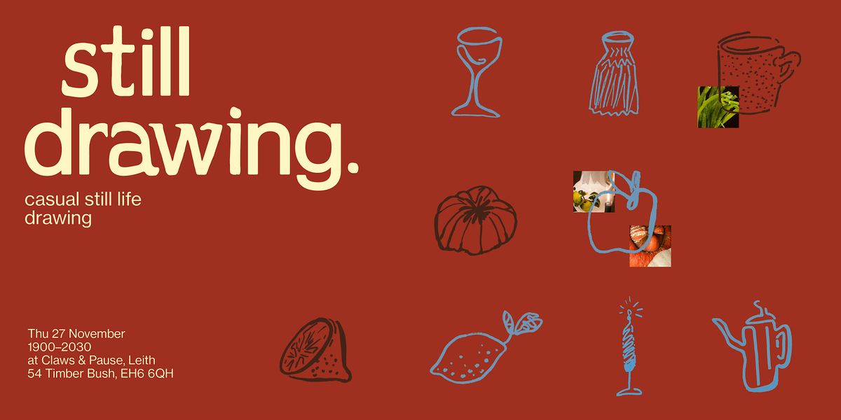 still drawing. November still-life drawing club