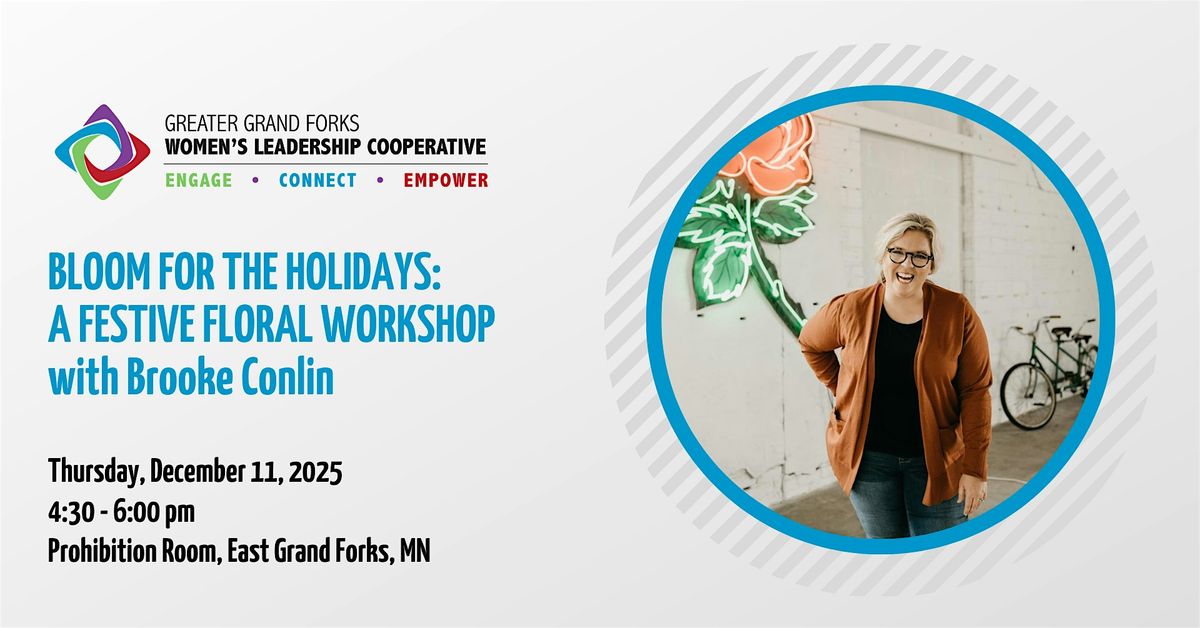 Bloom for the Holidays: A Festive Floral Workshop with Brooke Conlin