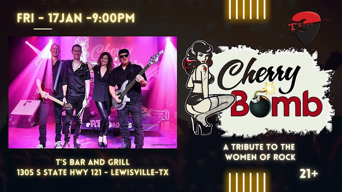 Cherry Bomb (a Tribute to Women of Rock) LIVE at T's!!