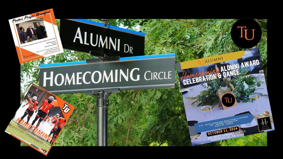 Tusculum Homecoming Weekend! 