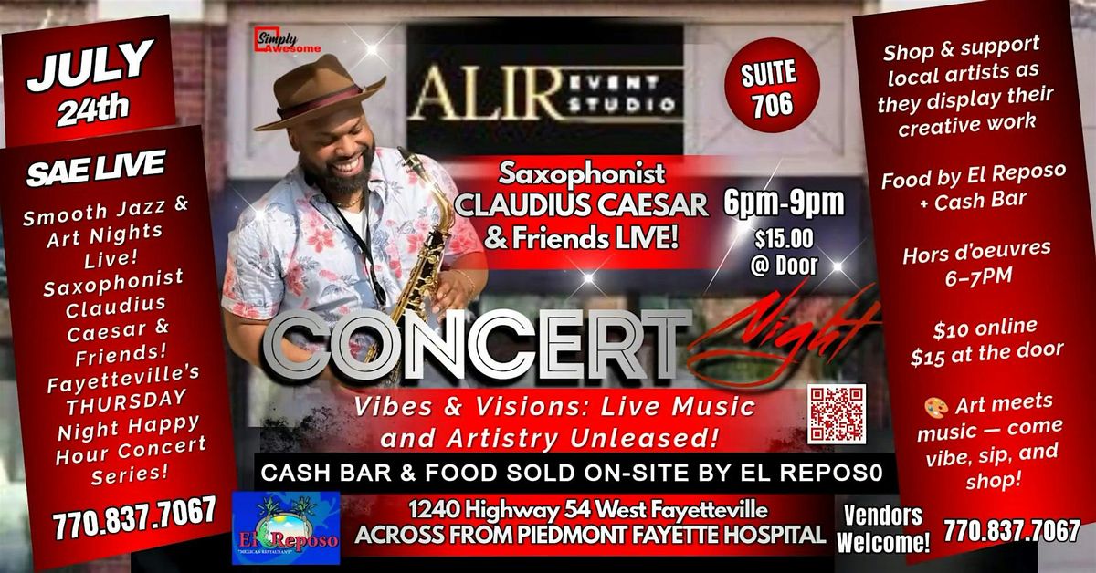 Fayetteville Happy Hour Thurs Night Concert Series & Art Showcase