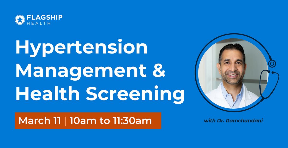 Hypertension Management & Health Screening | General Senior Session