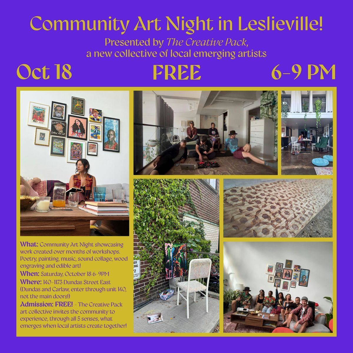 Art Party in Leslieville!