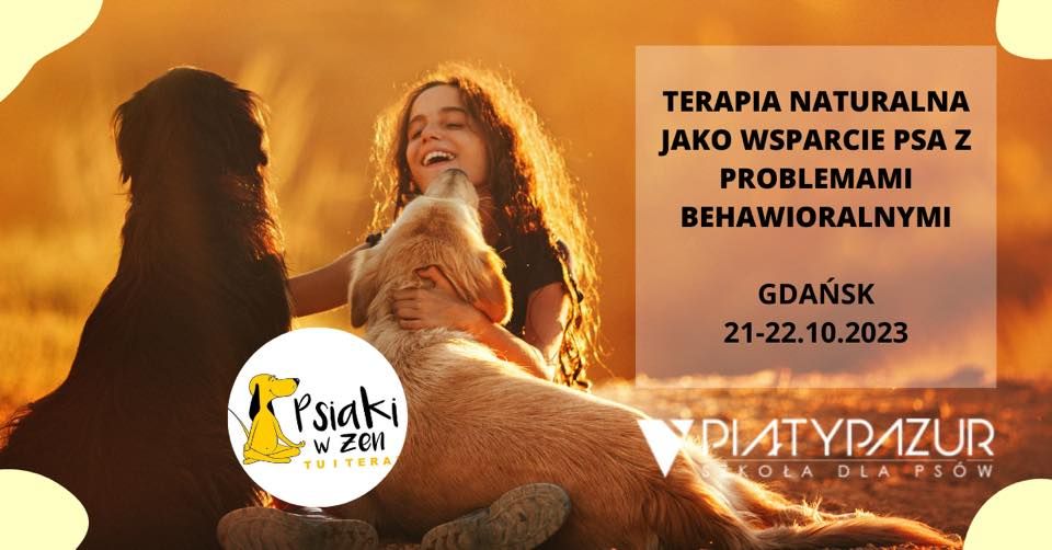 Terapia naturalna jako wsparcie psa z problemami behawioralnymi